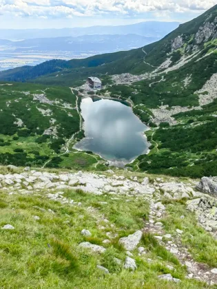 Zostup z Poľského hrebeňa cez Kvetnicové pleso na Sliezsky Dom