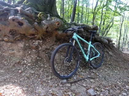 MTB bicyklom na Vápennú