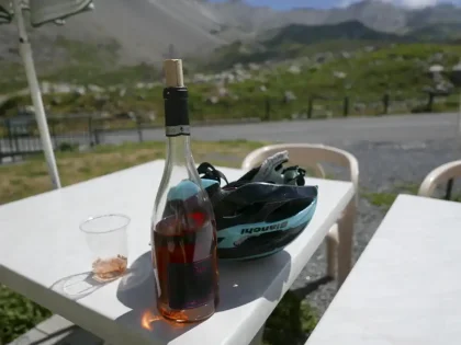 Rosé na Col du Galibier