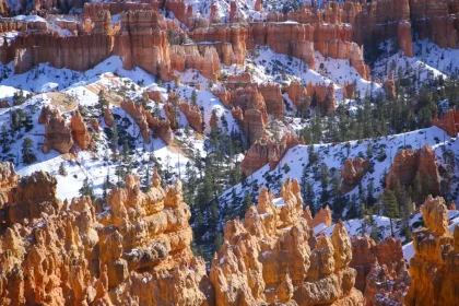 Erozívna činnosť vody Bryce Canyon