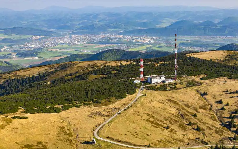 Vysielač Krížava, Martinské hole