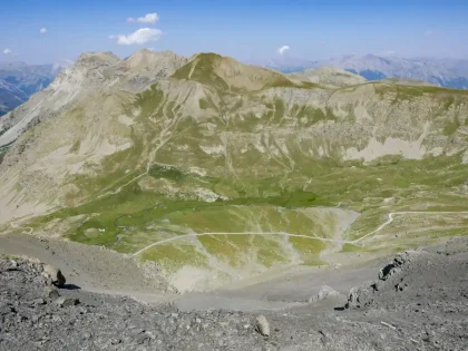 Posledné metre na Col de la Bonette