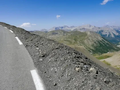 Posledné metre na Col de la Bonette