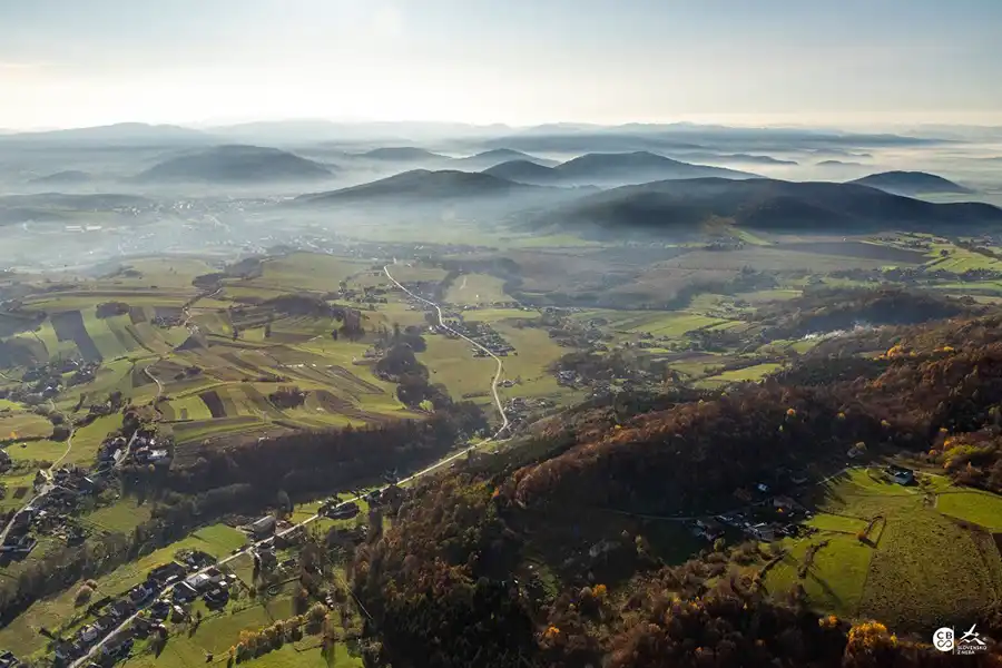 Pohľad na Poľanu zo strany Detvy