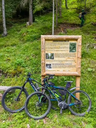 Partizánske bunkre v Iľanovskej doline