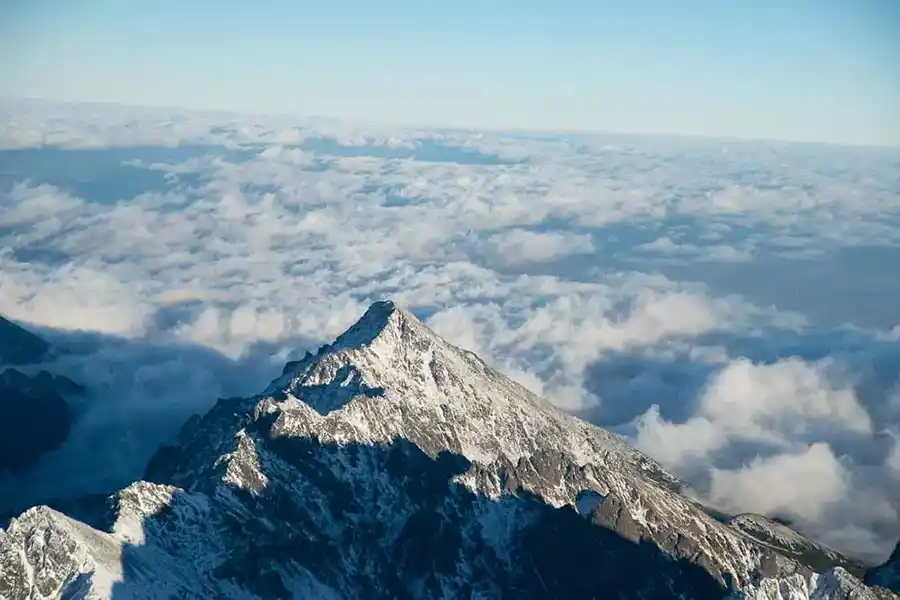 Slavkovský štít foto CBS Slovensko z neba