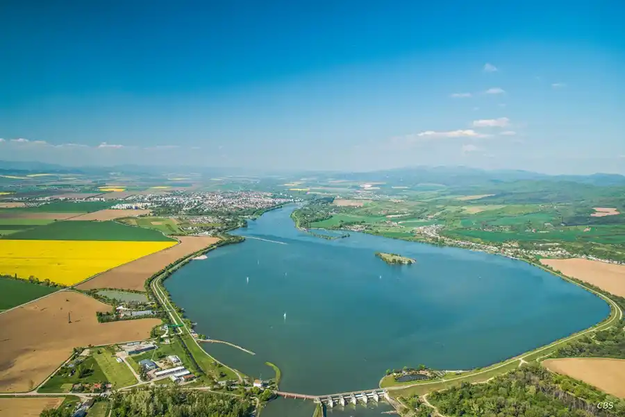 Piešťanská Sĺňava zdroj CBS Slovensko z neba