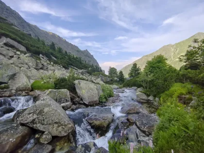 Zostup na Popradské pleso