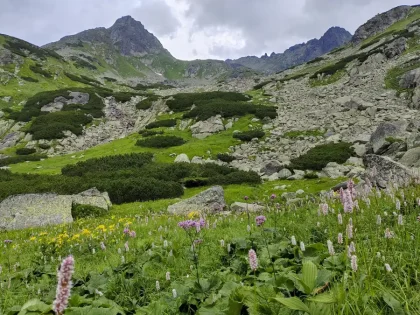 Zostup na Popradské pleso