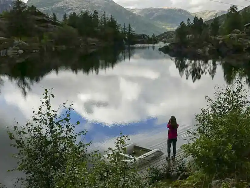 Z druhej strany Lysefjordu